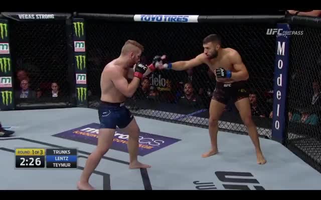 Lentz |Teymur| Grinding cage wrestling - Cycling back take : trips