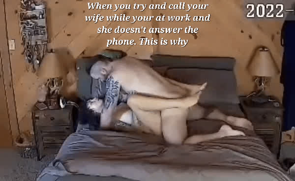 Slut wife caught on cam