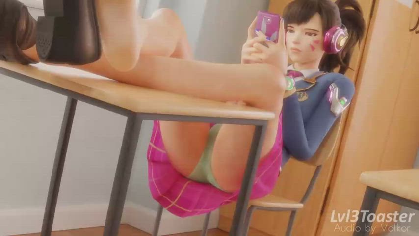 You probably saw her somewhere else before the class