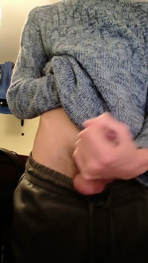 beta big dick cum ejaculation male masturbation masturbating ruined orgasm teen gif
