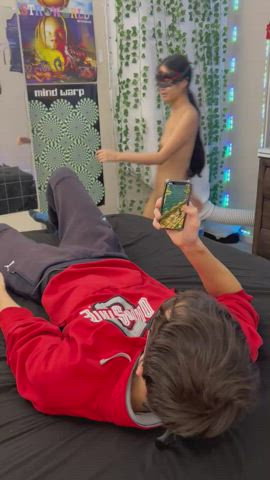 He can never escape me :) [18fm]