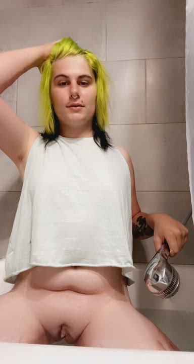 Bathtub Gamer Girl Kawaii Girl gif