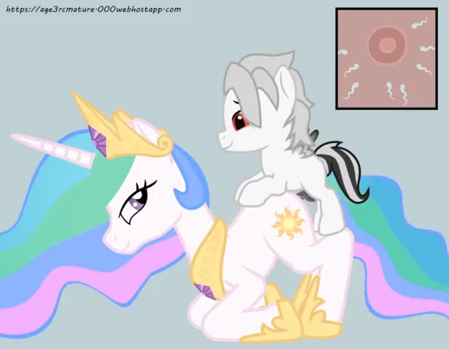 MLP OC with princess celestia