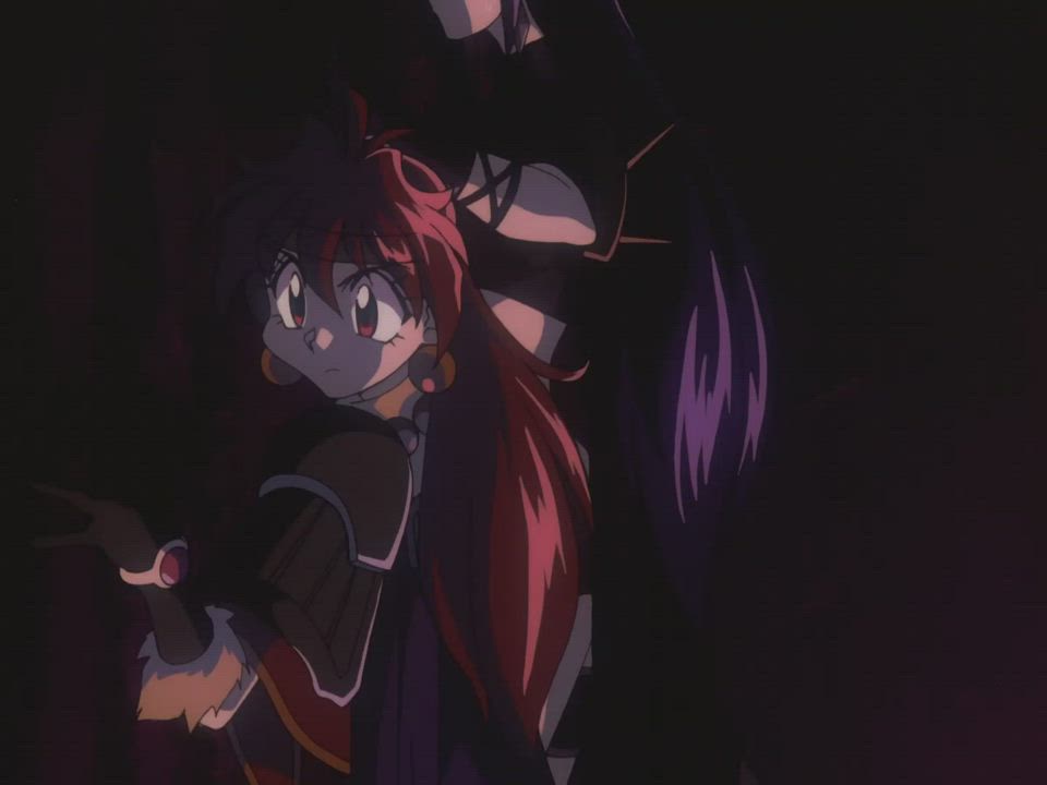 Disadvantages of Naga's chest size [Slayers OVA: Mirror, Mirror (1997)]