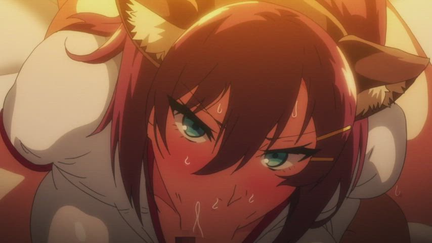 Blowjob Cum In Mouth Hentai Huge Tits Titty Fuck gif