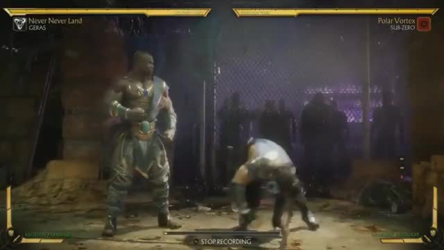 MK11 - Sand Storm Wakeup