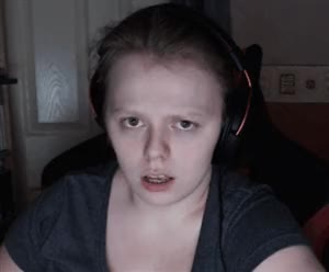 Noobie Doesn't Know Anything About Hamburgers Long Stare