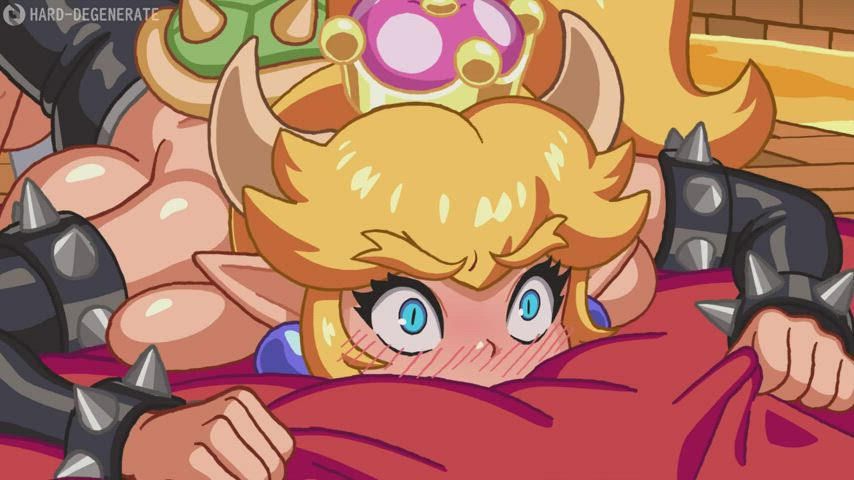 animation creampie ejaculation futanari pegging princess peach rule34 gif