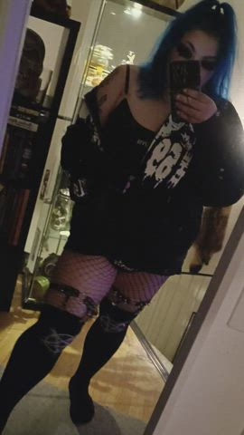 bbw big tits chubby tits curvy gif