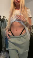 Blonde Petite Skinny gif