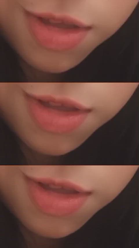 kiss lips lipstick thick-booty gif