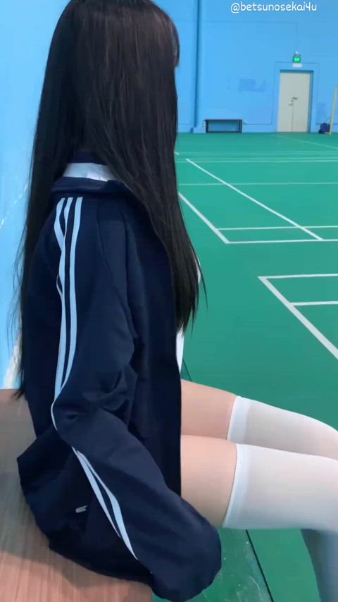 asian cute schoolgirl gif