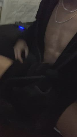 Undo my robe for a BIG surprise