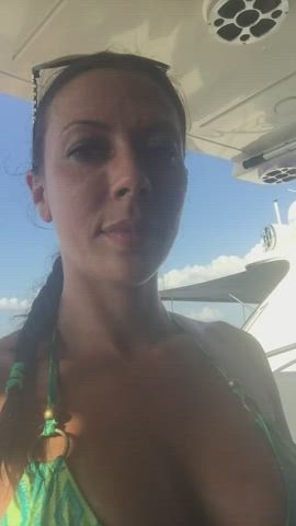 big tits boat boobs fake tits flashing huge tits pornstar public rachel starr tits