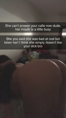 She's busy dude, stop calling