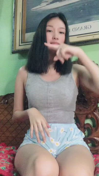 Armpits Asian Cute Filipina Legs Thick TikTok gif