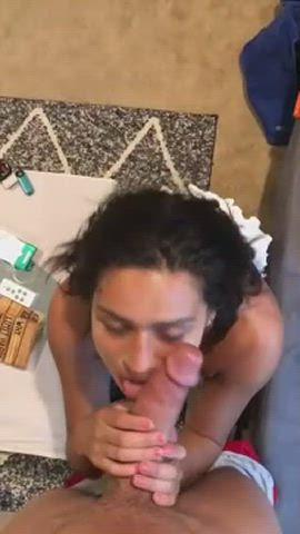 Amateur Blowjob facial by flibido
