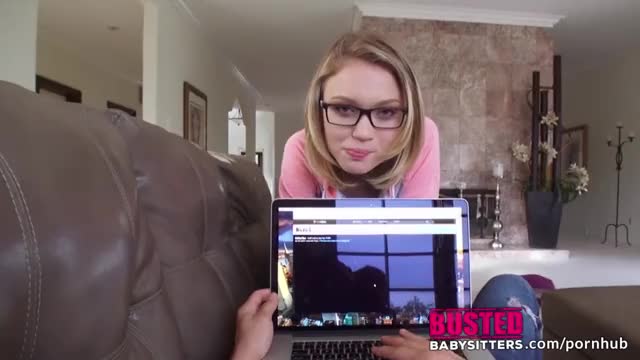 Mofos -Hot milf Ava Adams catches Dakota sucking cock