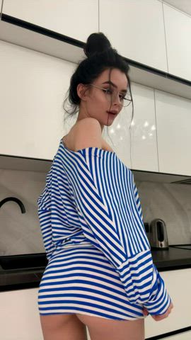 ass petite teen gif