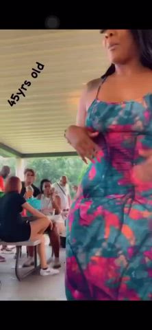 I told mama that dress would get people talking