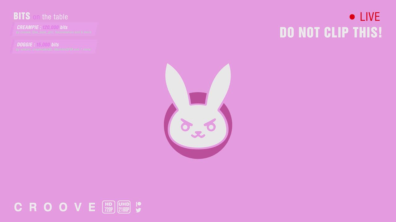 Dva Creampied on Stream (Croove, Volkor)