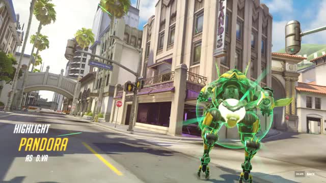 hears rip tire out .... launching my meka at him with the bonus of mercy being with