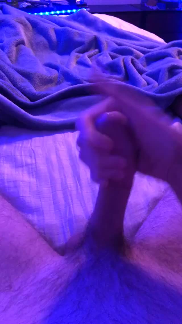 [19/M] A thick load from my 7 inch virgin cock. Would you ride me?