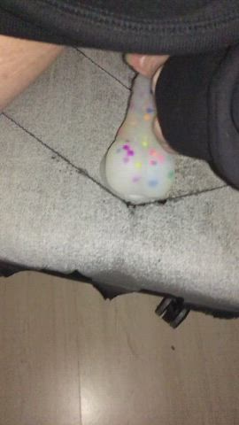 dildo masturbating pussy gif