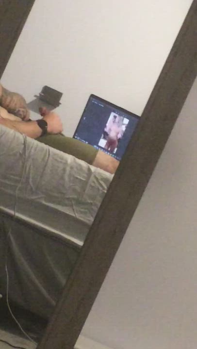 Big Dick Friends Male Masturbation Masturbating gif