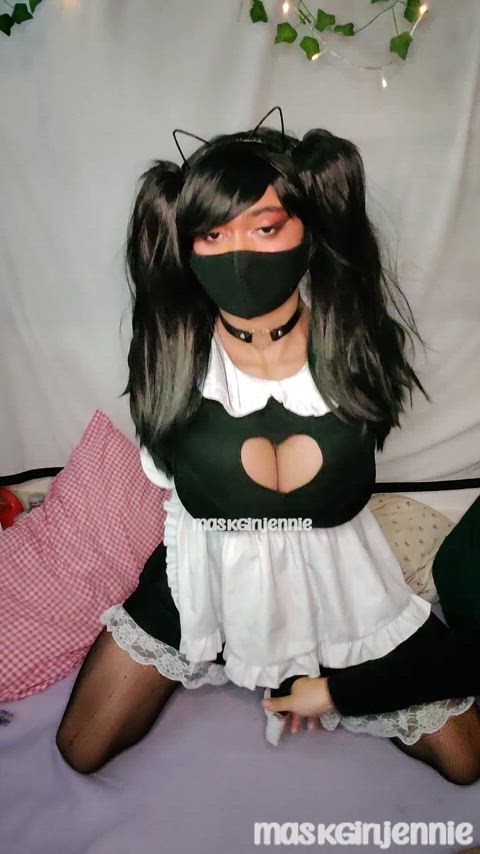 All good maids deserve a reward after doing all the housework...