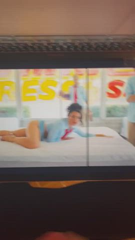 Blowing a load to to celebrate Charli XCX’s new music video