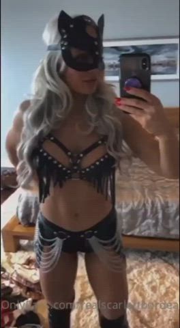 Big Tits Celebrity Wrestling gif