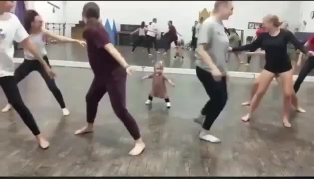 Their fitness instructor is very short