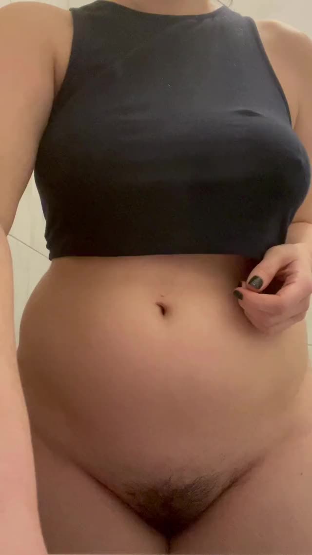 Couldn’t resist a titty drop before my shower... ? (OC)