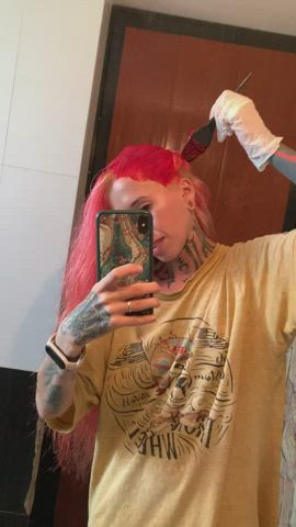 Hair color refreshing 🥰