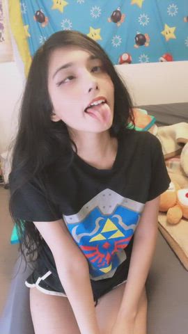 Ahegao GIF by wynnehina
