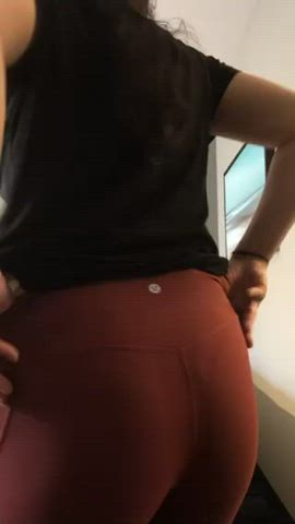 exhibitionist public work gif