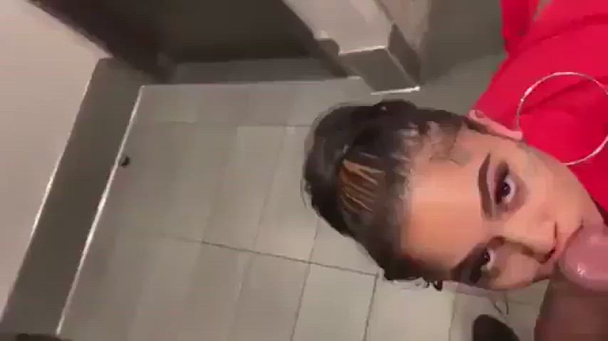bbc big ass big tits blowjob deepthroat latina sloppy gif