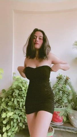 20 Years Old Boobs Booty Dancing Indian Teen TikTok gif