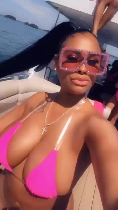 Merci Pink Bikini 1