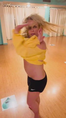 britney spears cleavage legs gif