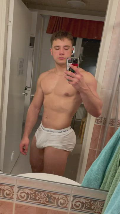 Cock Male Masturbation Underwear Porn GIF by hornyjeepbuddy