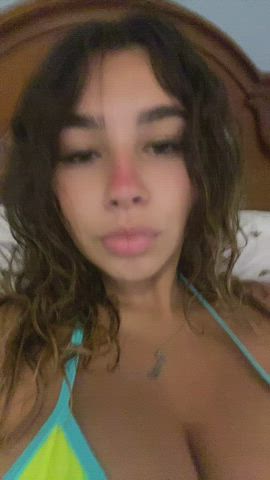 big tits camgirl pretty teen gif