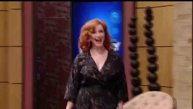 Christina Hendricks Bouncing