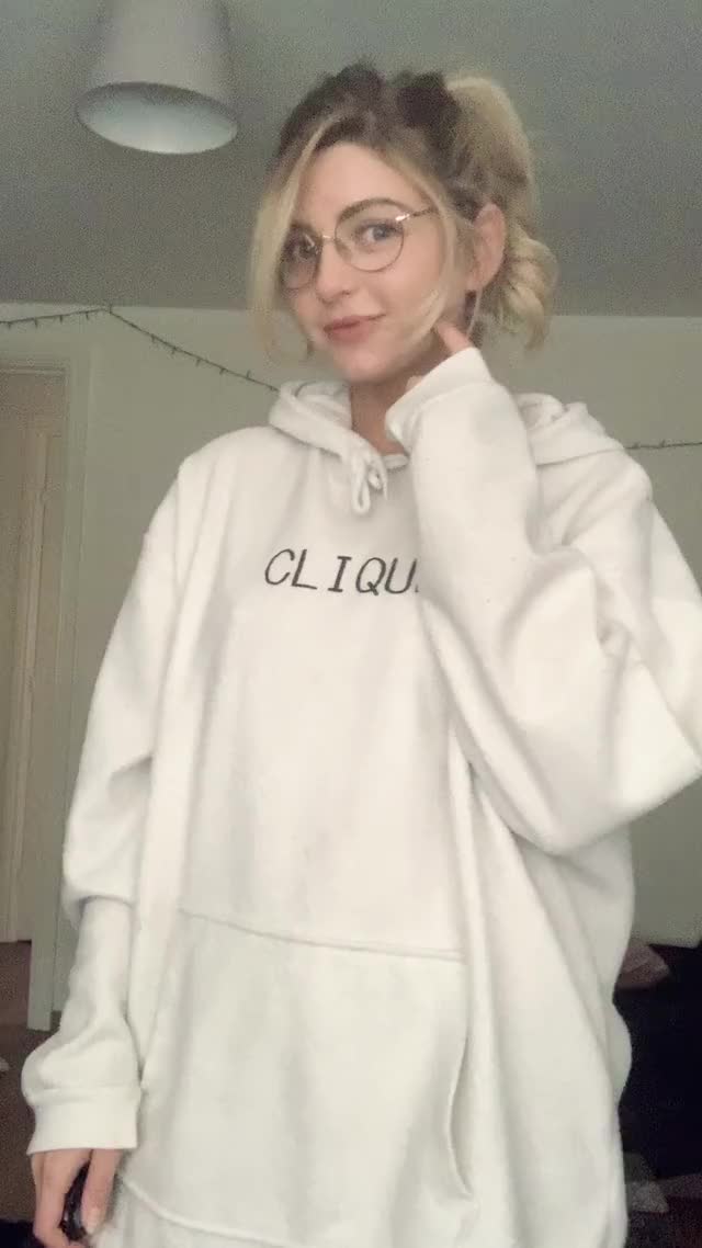 hope you don’t mind glasses and small boobs?.. ??