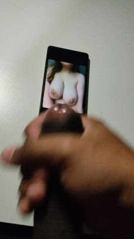 Big Tits Nipples Tribute gif