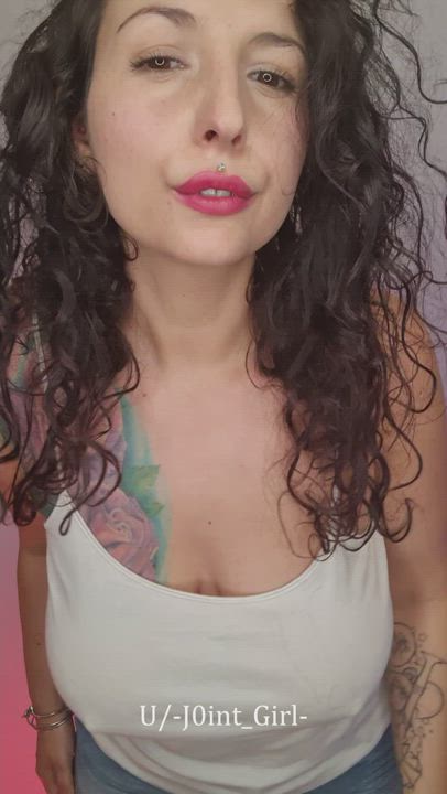 Do you like big tits in a white tank top? (OC)