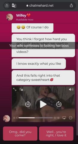 Your wife confesses to fucking her boss [Part 10]