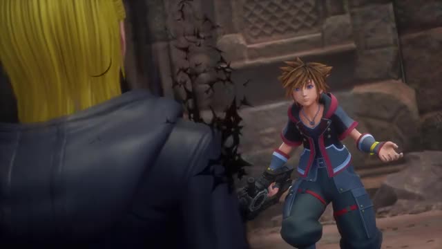 Kingdom Hearts 3 Luxord, Larxene, and Marluxia Boss Fight #19