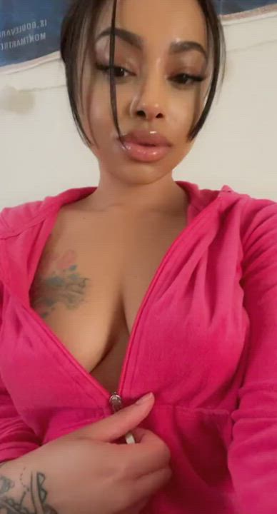 Natural Tits Tits Topless gif